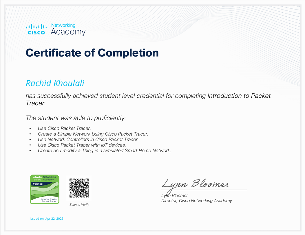 Certification Cisco