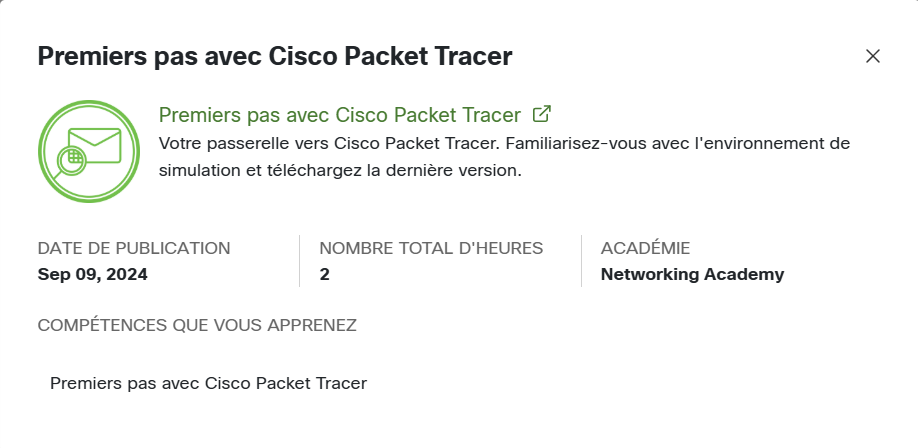 Certification Cisco Réseaux