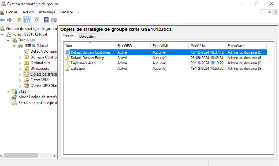 GPO Active Directory