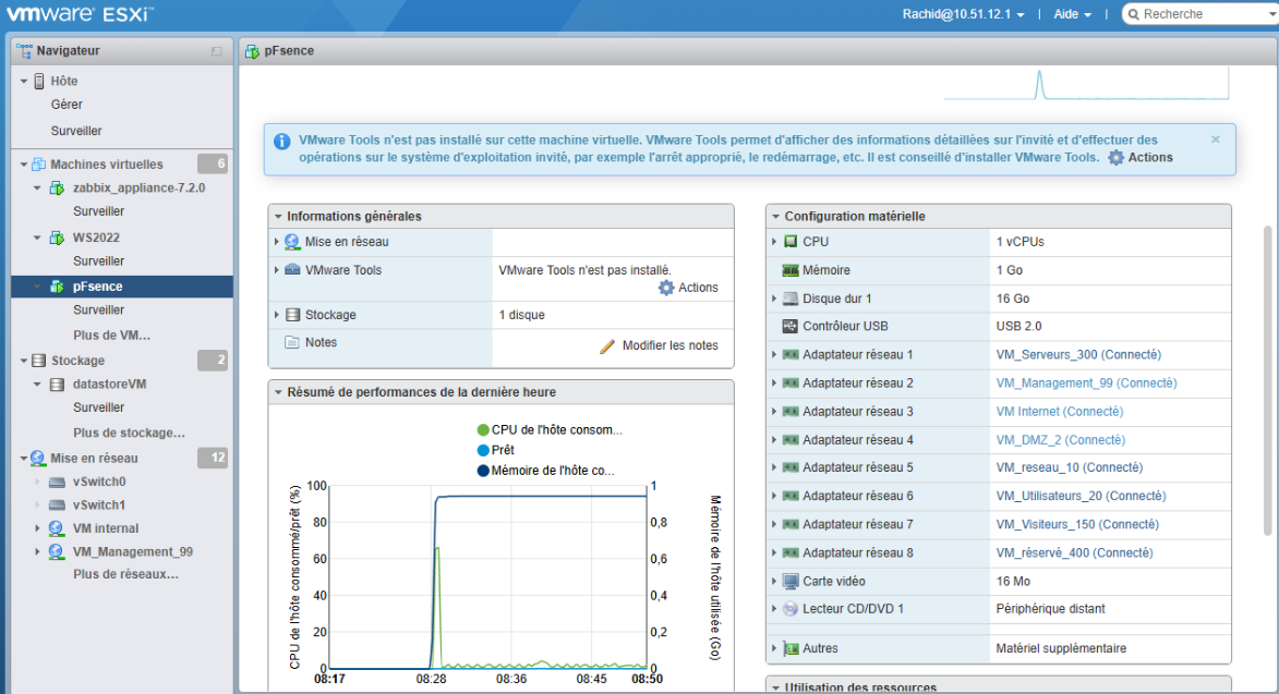Configuration VLAN PfSense