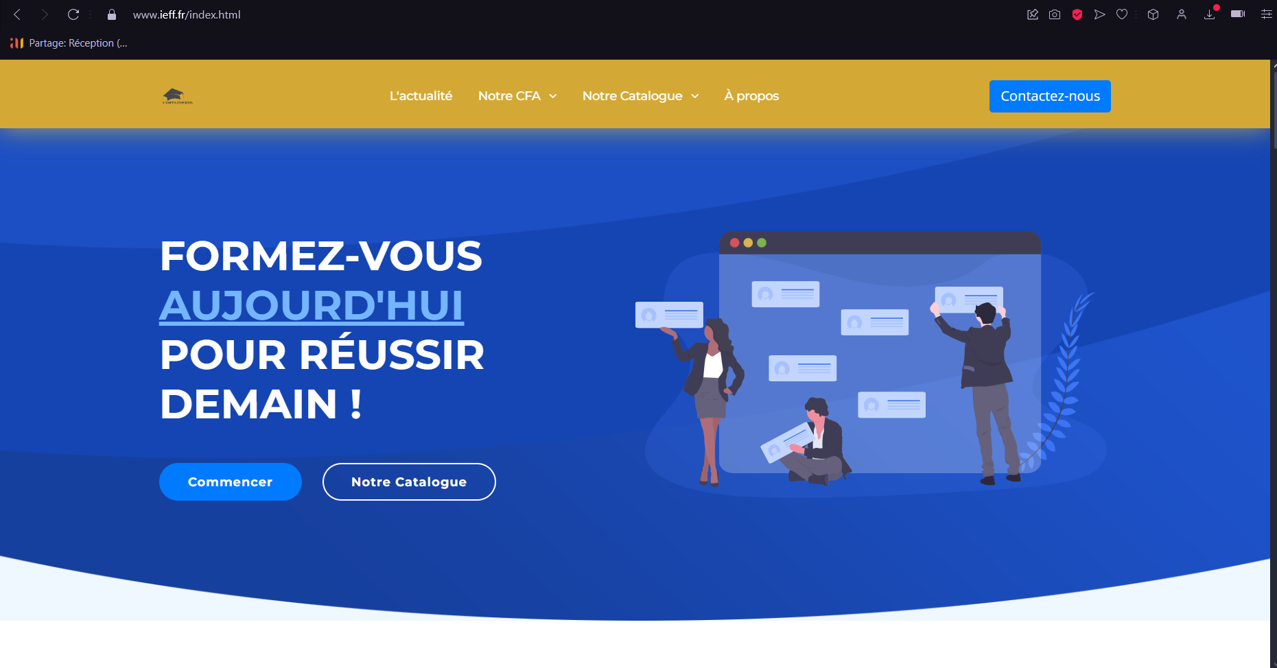 Site Web MCR